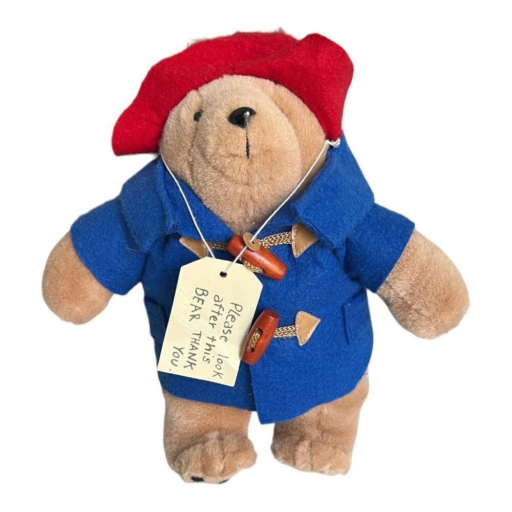 NWT Vintage Collectors Paddington Bear 10” Plush Toy Stuffed Animal 2002